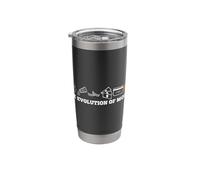Evolution of The Crypto Currency Stainless Steel Insulated Tumbler