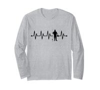 Evolution of The Development of Man into an Angler Long Sleeve T-Shirt