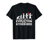 Evolution of The Kitchen Boss Home Chef Humor T-Shirt
