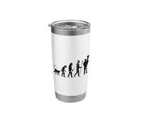 Evolution of Tuba Player Tuba Lover Stainless Steel Insulated Tumbler