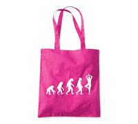 Evolution of Yoga Meditation Tote Shopping Bag 10 Litres Capacity 42 x 38cm