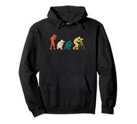 Evolution Photographer Camera Progress History Retro Lens Pullover Hoodie