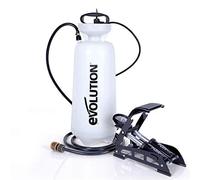 Evolution Power Tools 012-0011 Disc Cutter Foot Pump Water Bottle, White