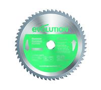 Evolution Power Tools EVOBLADEAL Evolution Aluminium Cutting Circular Saw Blade 180 x 2 x 20mm x 54T, 180 mm