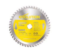 Evolution Power Tools 180BLADESS Stainless Steel Cutting Saw Blade, 7-Inch x 48-Tooth, Yellow