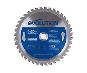 Evolution Power Tools 6-1/2BLADEST Steel Cutting Saw Blade, 6-1/2-Inch x 40-Tooth, Silver