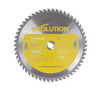 Evolution Power Tools 8BLADESS Stainless Steel Cutting Saw Blade, 8-Inch x 54-Tooth, Yellow