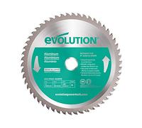 Evolution Power Tools A230TCT-80CS Aluminium Metal Cutting TCT Circular / Chop Saw Blade, Cold Metal Cutting, 2.4mm Kerf for Thinner, Accurate, Efficient Cutting, 80 Teeth, 230mm Diameter, 25.4mm Bore