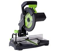 Evolution Power Tools F210CMS Compound Mitre Saw with Multi-Material Multi-Purpose Cutting, Cuts Wood, Metal, Plastic & More, TCT Blade Included, Compact & Powerful (1200 W, 230V, 210 mm)