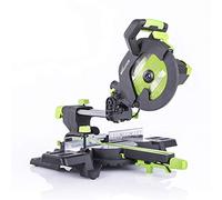 Evolution Power Tools F255SMS Sliding Mitre Saw with Multi-Material Cutting, 45 Degree Bevel, 50 Degree Mitre, 300 mm Slide, 1600 W, 230 V