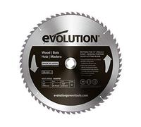 Evolution Power Tools GW355TCT-60 General Wood Carbide Tipped TCT Blade, For Chop Saws, Smooth and Fast Cuts In Wood, Clean, Splinter Free Cut, 60 Teeth, 355 mm