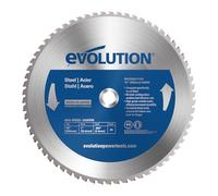 Evolution Power Tools HTC255STEEL Mild Steel Carbide-Tipped Blade, 255 mm