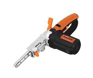 Evolution Power Tools Precision File Sander Electric Thin Belt Sander Power File, Multipurpose Filing, Sanding, Grinding, Includes 3 Sanding Belts Mixed Grit, Dust Bag, 2 Year Warranty, 230v