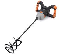 Evolution Power Tools R120MXR-LI (Bare) Cordless Paddle Mixer, Portable, Paddle Included (Perfect for Plaster, Paint, Mortar, Cement) - Battery Not Included