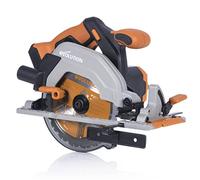 Evolution Power Tools R165CCS-Li Cordless Circular Saw with Multi-Material Cutting - Includes 165MM TCT Blade, 3 Year Warranty, Black/Orange, (066-0001)