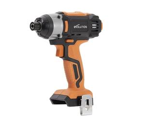 Evolution Power Tools R180IDR-Li Cordless Impact Driver 18v Li-Ion EXT Electric Screwdriver Drill, Variable Speed and LED Light, Compatible with Erbauer Cordless System - Battery Not Included