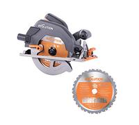 Evolution Power Tools R185CCS Multi-Material Circular Saw, 185 mm, (110 V) with Additional R185TCT-20T Blade