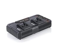 Evolution Power Tools R18RCH-Li2 Dual Port Fast Charger for EXT Lithium Ion (Li-Ion) Battery Packs For Cordless Tools