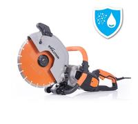 Evolution R300DCT+, 300mm Concrete Saw - 2400W Motor, No Gas, 115mm Cut, Incl Premium Diamond Blade, 230V 230V - Domestic Use Disc Cutter