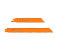 Evolution Power Tools RAGE8 Twin Pack Recip Saw Blades (Thin Steel and Multi-Purpose)