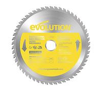 Evolution Stainless Steel Cutting Circular Saw Blade 210 x 25.4mm x 54T EVLS210T