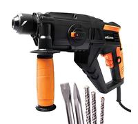 Evolution Power Tools SDS4-800 Hammer Drill 4 Functions - Drill, Chisel, Rotation, Hammer, 5 x Attachments Included (230 V)