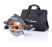 Evolution R185Ccsx+ 185mm Circular Saw With Tct Multi-Material Cutting Blade (230V)
