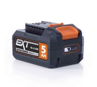 Evolution Power Tools Lithium Ion Battery Pack, 5Ah, 18V, Black/Orange (106-0003)