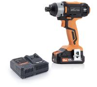 Evolution Power Tools R180IDR-Li Cordless Impact Driver 18v Li-Ion EXT Electric Screwdriver Drill, Variable Speed and LED Light, Compatible with Erbauer Cordless System - Battery & Charger Included