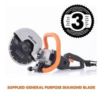 Evolution R230DCT Electric Disc Cutter with Diamond Blade (110V)