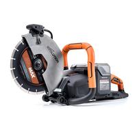Evolution R260DCTLi 36V 260mm Cordless Disc Cutter with Automatic Water-Fed Dust Suppression & Premium Thin Kerf Diamond Blade (Bare Unit)