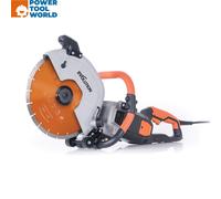Evolution R300DCT+, 300mm Concrete Saw - 2400W Motor, No Gas, 115mm Cut, Incl Premium Diamond Blade, 230V 230V - Domestic Use Disc Cutter