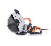 Evolution Power Tools 012-0002 Evolution R300DCT 300mm Concrete Saw-2400W Motor, No Gas, 115mm Cut, Incl Diamond Masonry Blade, 110V, 110V-Site Use, Orange