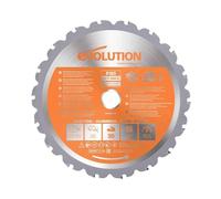 EVOLUTION RAGE (Diameter) 185 mm Circle Saw Blade - R185 T16 - Universal Cut - Carbon Steel