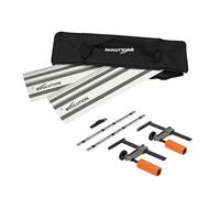 Evolution ST1400-G2 55" Universal Fit Circular Saw Guide Rail Makita Bosch Festool Triton Metabo 1.4m Includes Self Aligning Rods 2 Rail Clamps