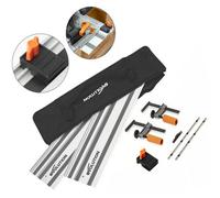 Evolution St1400-G2 Universal Saw Rail Track Set 1.4M + Clamps + Bag + End Stop