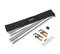 Evolution ST2800-G2 Guide Rail Circular Saws Universal Fits Most Brands Makita, Metabo Bosch, Festool, 2.8 m (2 x 1400 mm) Self-Aligning Connection Rails, End Stop Accessories