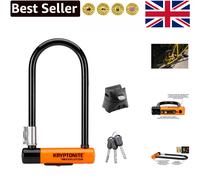 Evolution Standard U-Lock - 14mm Steel Shackle, Perfect for City Cycles