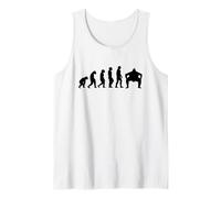 Evolution Sumo T-Shirt Wrestling Martial Arts Sumo Sumo Sumo Tank Top