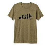 Evolution Synth-pop New-Wave-Music Dark-Wave Synthesizer Premium T-Shirt