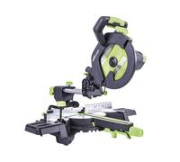 Evolution Power Tools F255SMS Sliding Mitre Saw with Multi-Material Cutting, 45 Degree Bevel, 50 Degree Mitre, 300 mm Slide, 1600 W, 230 V