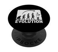 Evolution to Doctor Medical Silhouette PopSockets Adhesive PopGrip