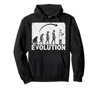 Evolution to Doctor Medical Silhouette Pullover Hoodie