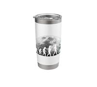 Evolution to Innovation: Moonwalk to Robotics Graphic Stainless Steel Insulated Tumbler