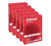 Evolution Everyday A4 White Copy Printer Recycled 80gsm Paper [1 Box of 2500]