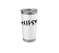 Evolution Wushu Karate Ju-Jutsu Kung-Fu Capoeira Stainless Steel Insulated Tumbler