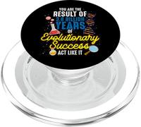Evolutionary Theory Science Biologist Funny Biology PopSockets PopGrip for MagSafe
