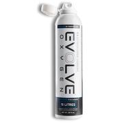 EVOLVE 15-Litre Pure Oxygen Canister with Flip Top | Portable Oxygen Can | Ideal for Home Use and Outdoor Activities | Designed by Firefighters | Made in Britain | Pack of 1