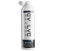 EVOLVE 35-Litre Pure Oxygen Canister with Flip Top | Portable Oxygen Can | Ideal for Home Use and Outdoor Activities | Designed by Firefighters | Made in Britain | Pack of 1