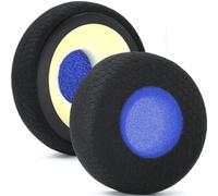 Evolve 65 Ear Pads Replacement Earpads Cover Cushions Compatible with Jabra Evolve 65UC / 65MS / 40UC / 40MS / 30US / 30II / 20SE / 20UC / 20MS Headset, All-Day Comfort Design (Blue Mesh Fabric)